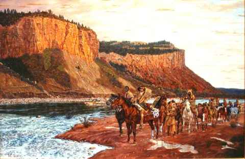 Clark on the Yellowstone