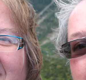 Her and me