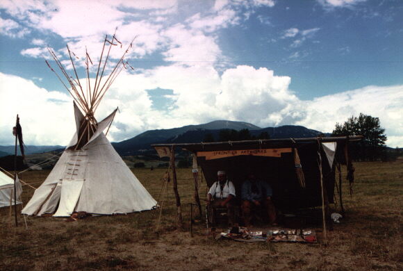 Red Lodge Rendezvous camp
